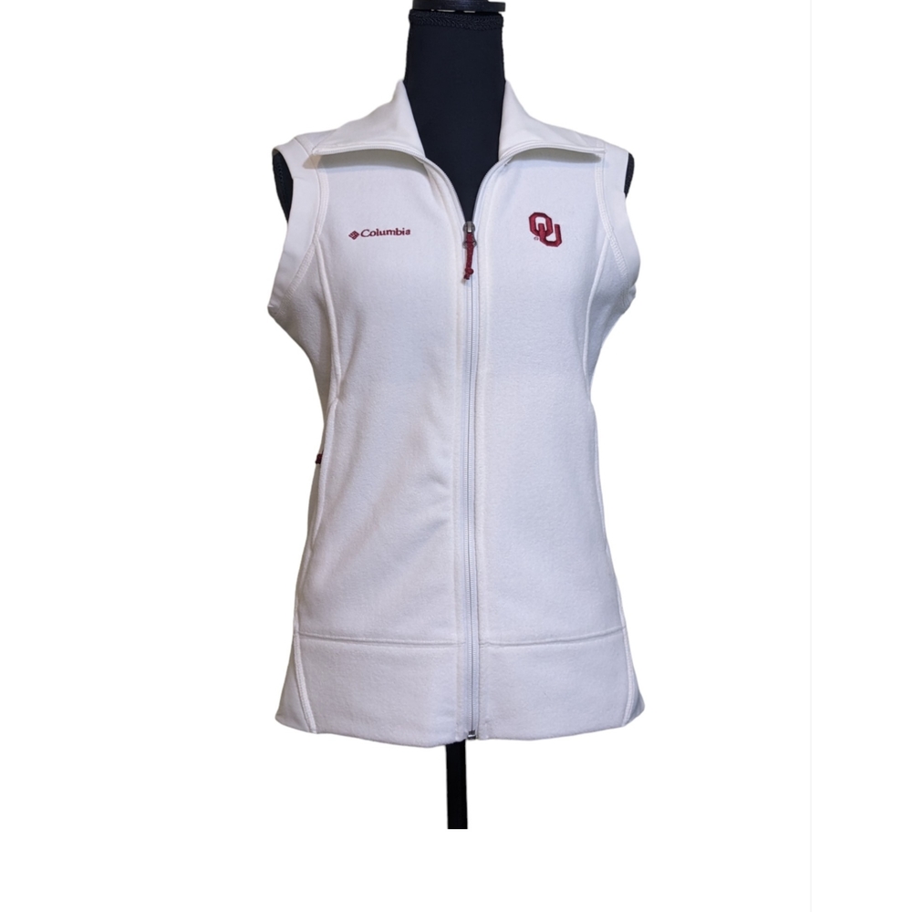 NWOT - Oklahoma Sooners Woman's Fleece Vest Size S